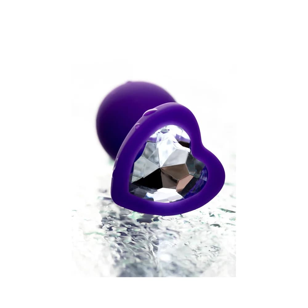 ToDo by Toyfa Diamond Heart Silikon Mor Anal Plug 7 cm thumbnail 9