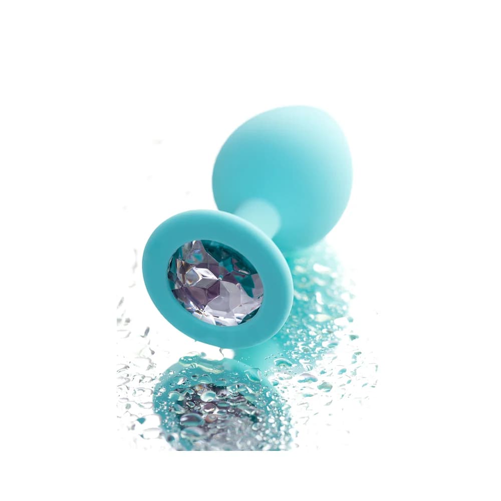 ToDo by Toyfa Brilliant Silikon Anal Plug - Mavi, 8 cm thumbnail 9