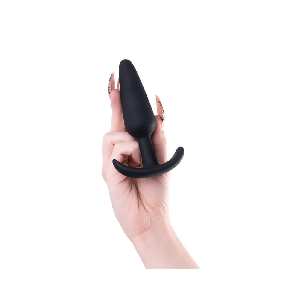 POPO Pleasure Eridani 3'lü Kademeli Silikon Anal Plug Seti - Siyah thumbnail 6