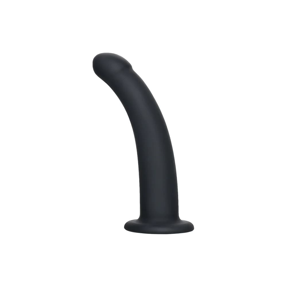 POPO Pleasure by TOYFA Serpens Kavisli Silikon Anal Dildo Siyah 13 cm thumbnail 2