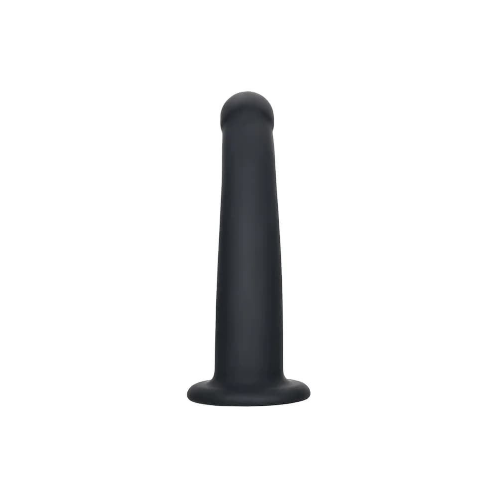 POPO Pleasure by TOYFA Serpens Kavisli Silikon Anal Dildo Siyah 13 cm thumbnail 3