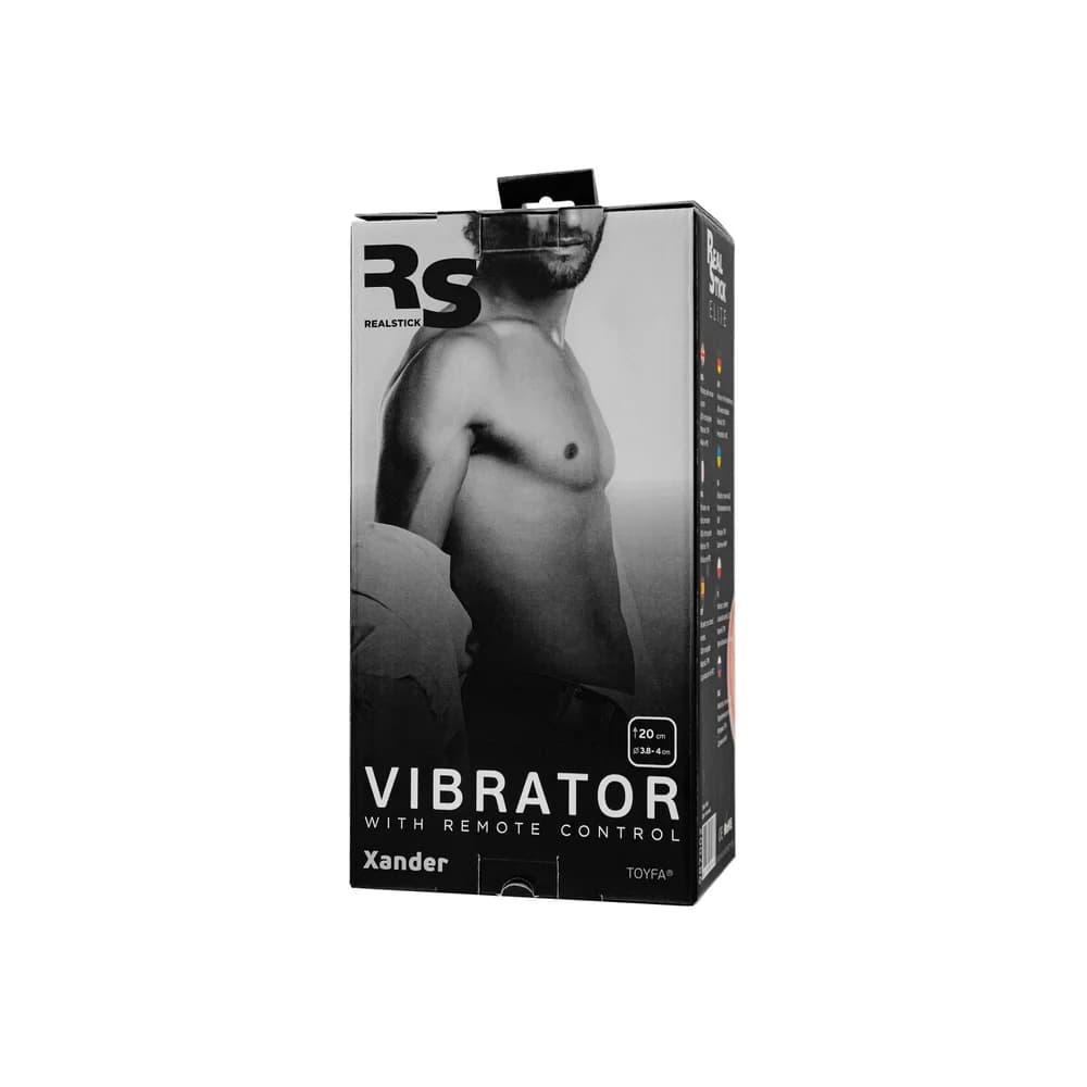 RealStick Elite Antonio Uzaktan Kumandalı Dönebilen Başlıklı TPR Rotatör Vibratör thumbnail 8