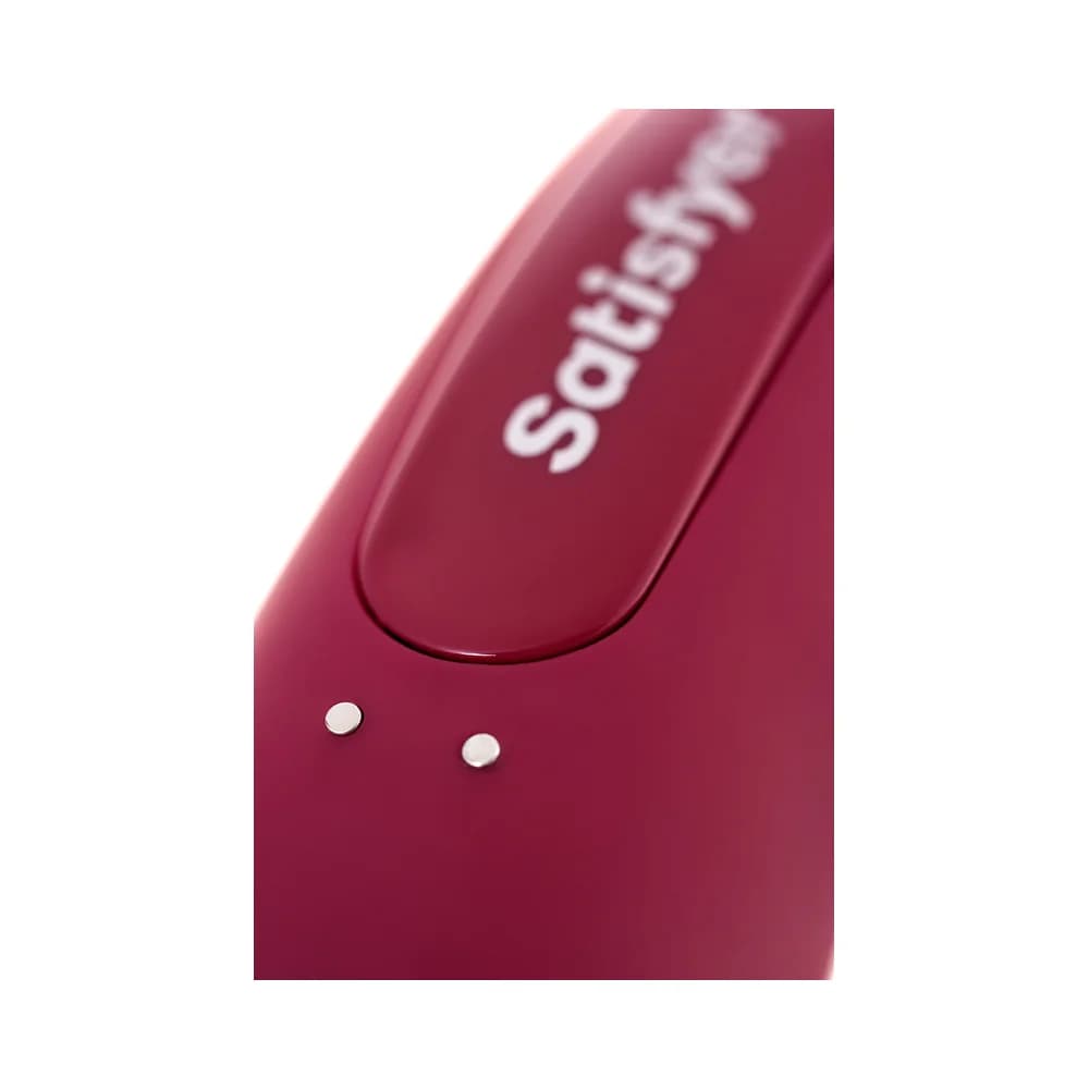 Satisfyer Curvy 1 Connect App Uzaktan Kontrollü Kırmızı Vakumlu Klitoris Vibratörü thumbnail 16