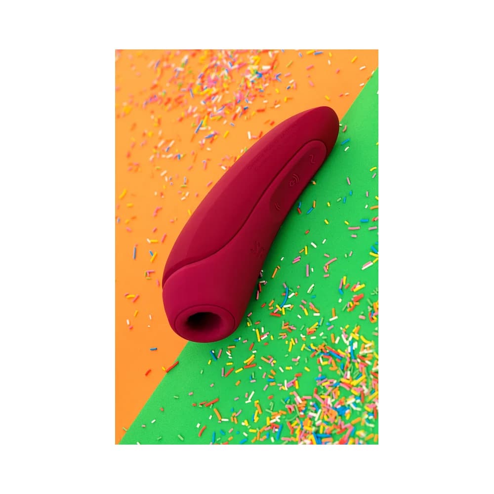 Satisfyer Curvy 1 Connect App Uzaktan Kontrollü Kırmızı Vakumlu Klitoris Vibratörü thumbnail 20