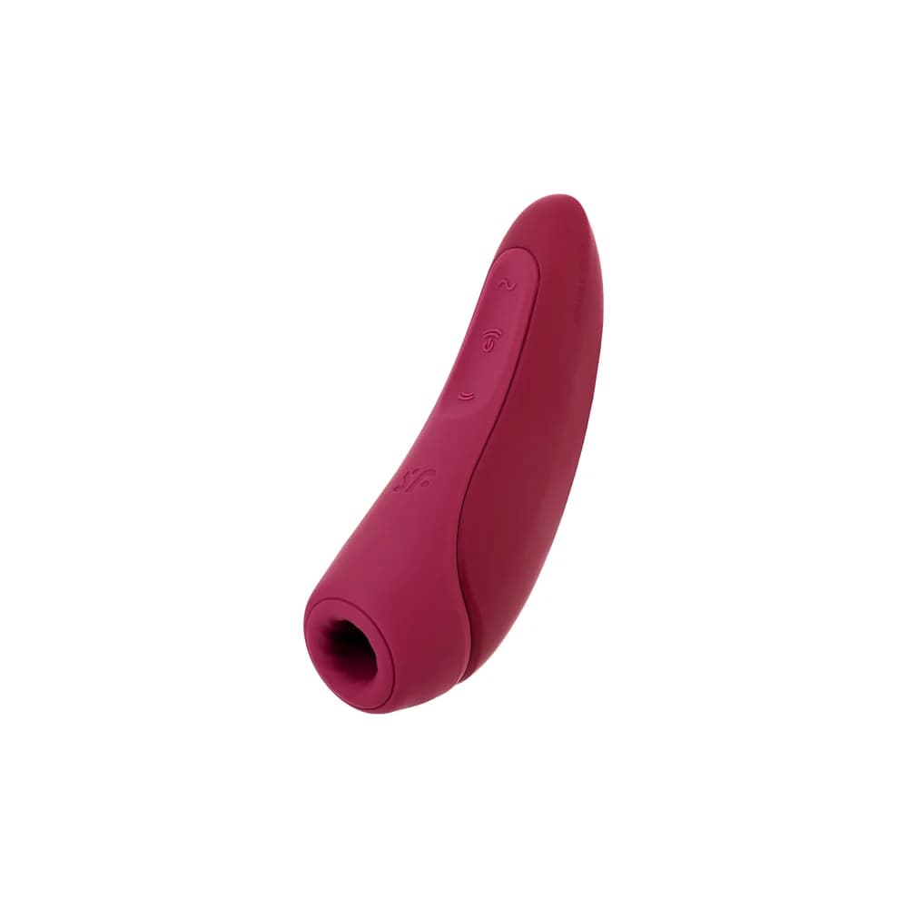 Satisfyer Curvy 1 Connect App Uzaktan Kontrollü Kırmızı Vakumlu Klitoris Vibratörü thumbnail 6