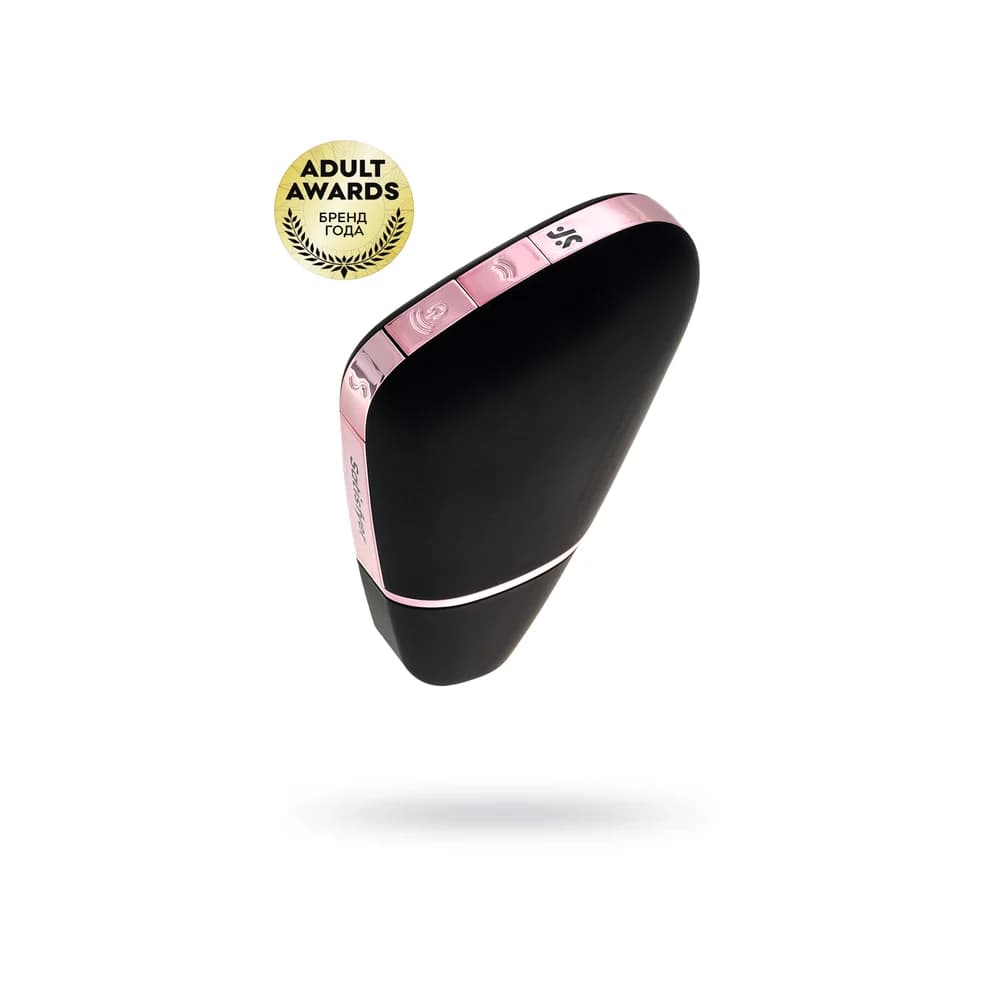 Satisfyer Love Triangle Siyah Vakumlu Klitoral Stimülatör ve Uygulama Destekli Oyuncak
