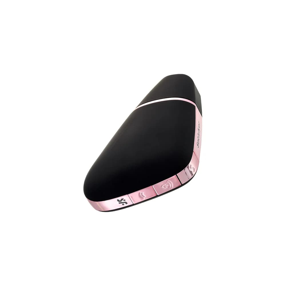 Satisfyer Love Triangle Siyah Vakumlu Klitoral Stimülatör ve Uygulama Destekli Oyuncak thumbnail 5
