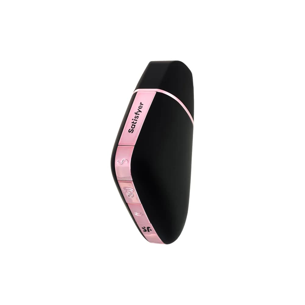 Satisfyer Love Triangle Siyah Vakumlu Klitoral Stimülatör ve Uygulama Destekli Oyuncak thumbnail 6