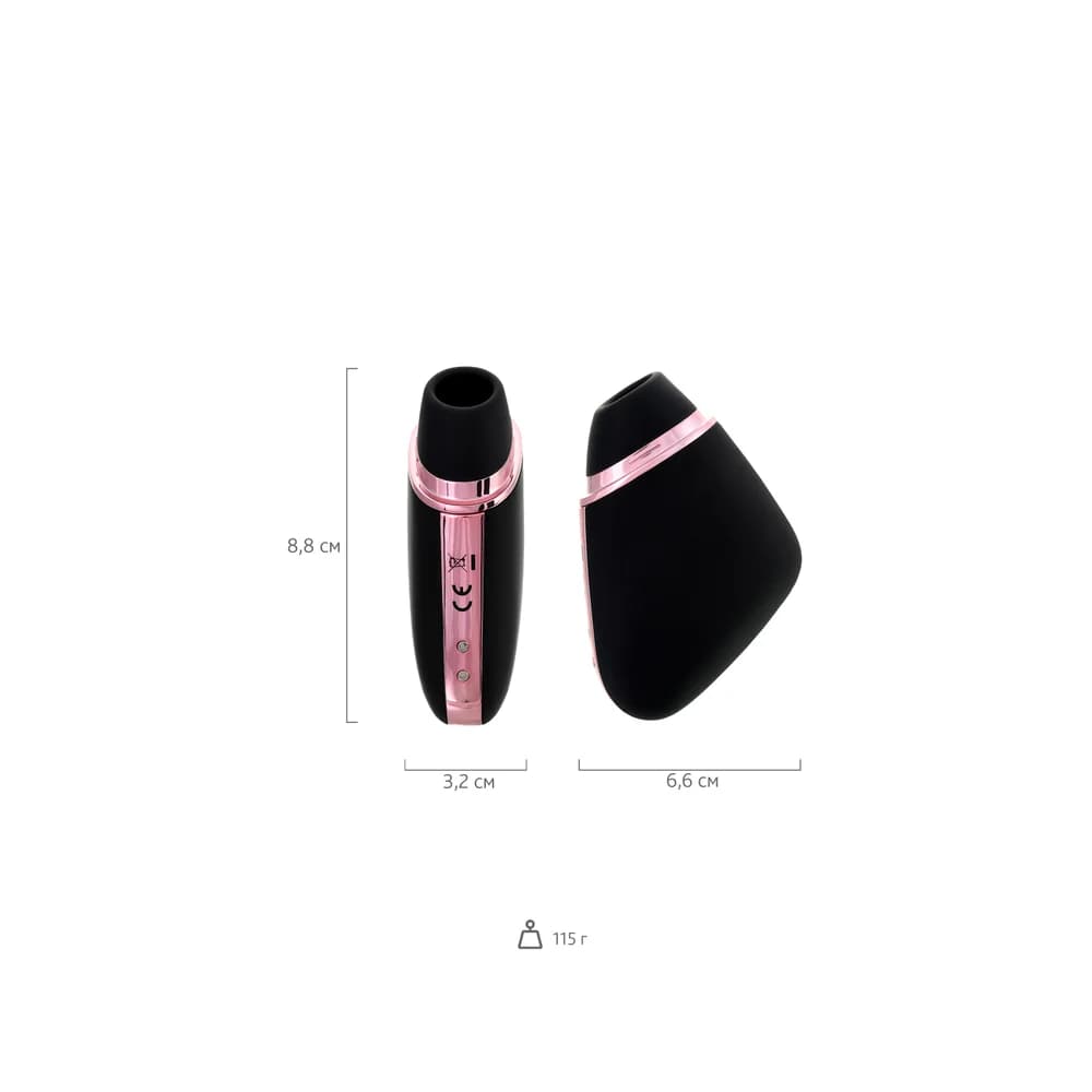 Satisfyer Love Triangle Siyah Vakumlu Klitoral Stimülatör ve Uygulama Destekli Oyuncak thumbnail 10