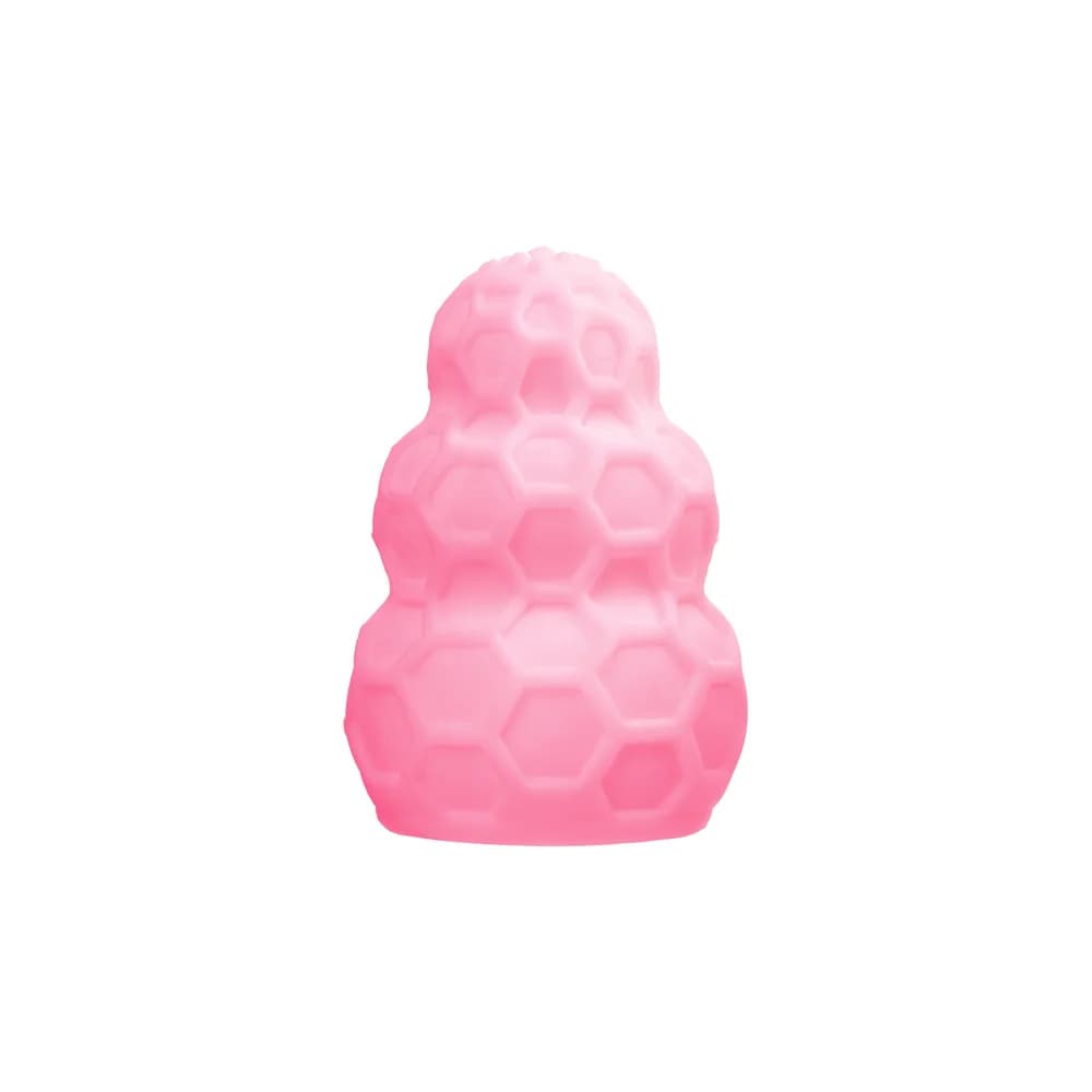 A-Toys by TOYFA Flaff Çift Taraflı Kompakt TPE Mastürbatör - Pembe 8 cm thumbnail 2