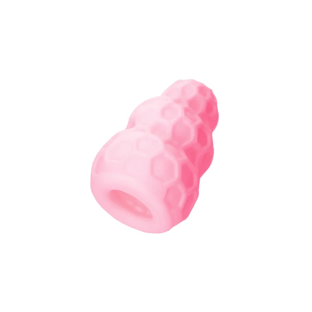 A-Toys by TOYFA Flaff Çift Taraflı Kompakt TPE Mastürbatör - Pembe 8 cm thumbnail 3