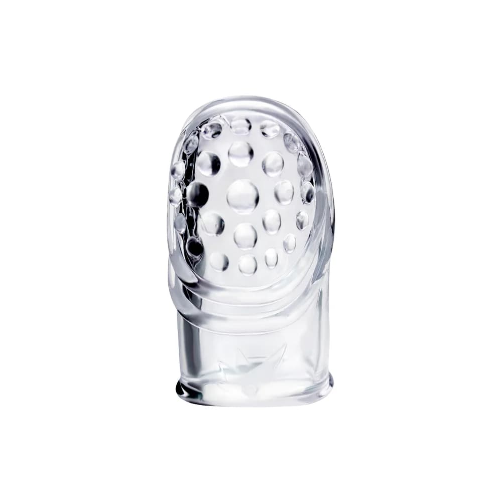 A-Toys by TOYFA Favi Şeffaf 3.5 cm TPE Parmak Kılıfı Seti thumbnail 2