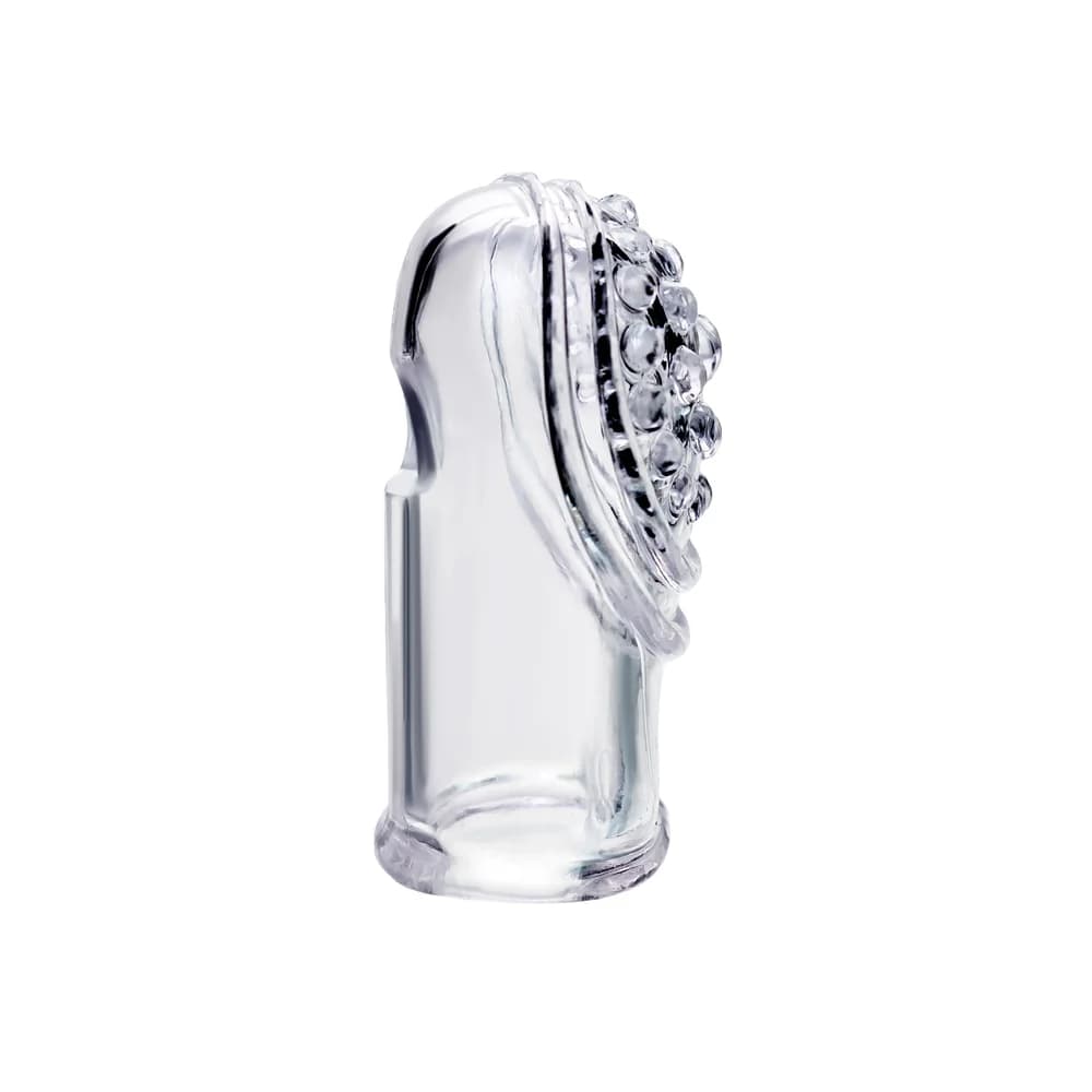 A-Toys by TOYFA Favi Şeffaf 3.5 cm TPE Parmak Kılıfı Seti thumbnail 3