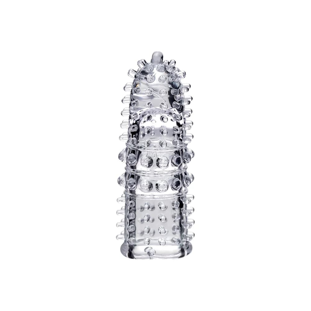 A-Toys by TOYFA Arbo Transparan Parmak Ucu Vibratör 8 cm thumbnail 2