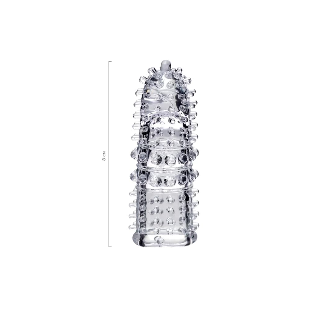 A-Toys by TOYFA Arbo Transparan Parmak Ucu Vibratör 8 cm thumbnail 7