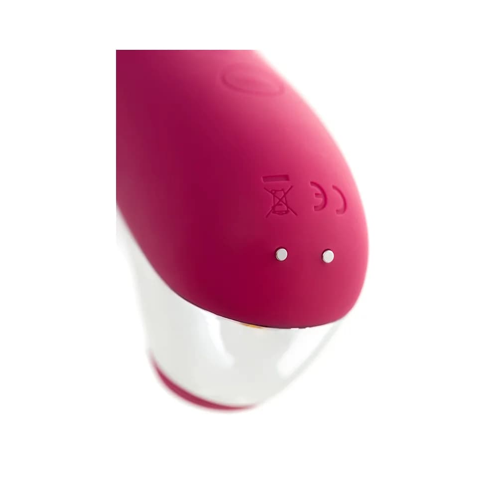 Satisfyer Dual Love Pink Hava Basınçlı Vakumlu ve Titreşimli Klitoral Uyarıcı Vibratör Kırmızı 16 cm thumbnail 15
