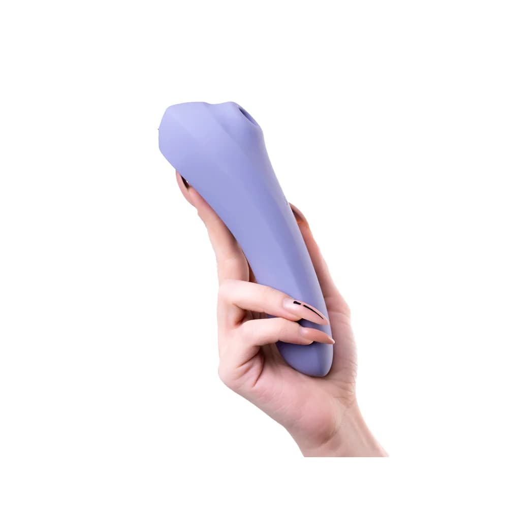 Satisfyer Dual Pleasure Mor Vakumlu Klitoral ve G Noktası Vibratörü 17.9 cm thumbnail 8