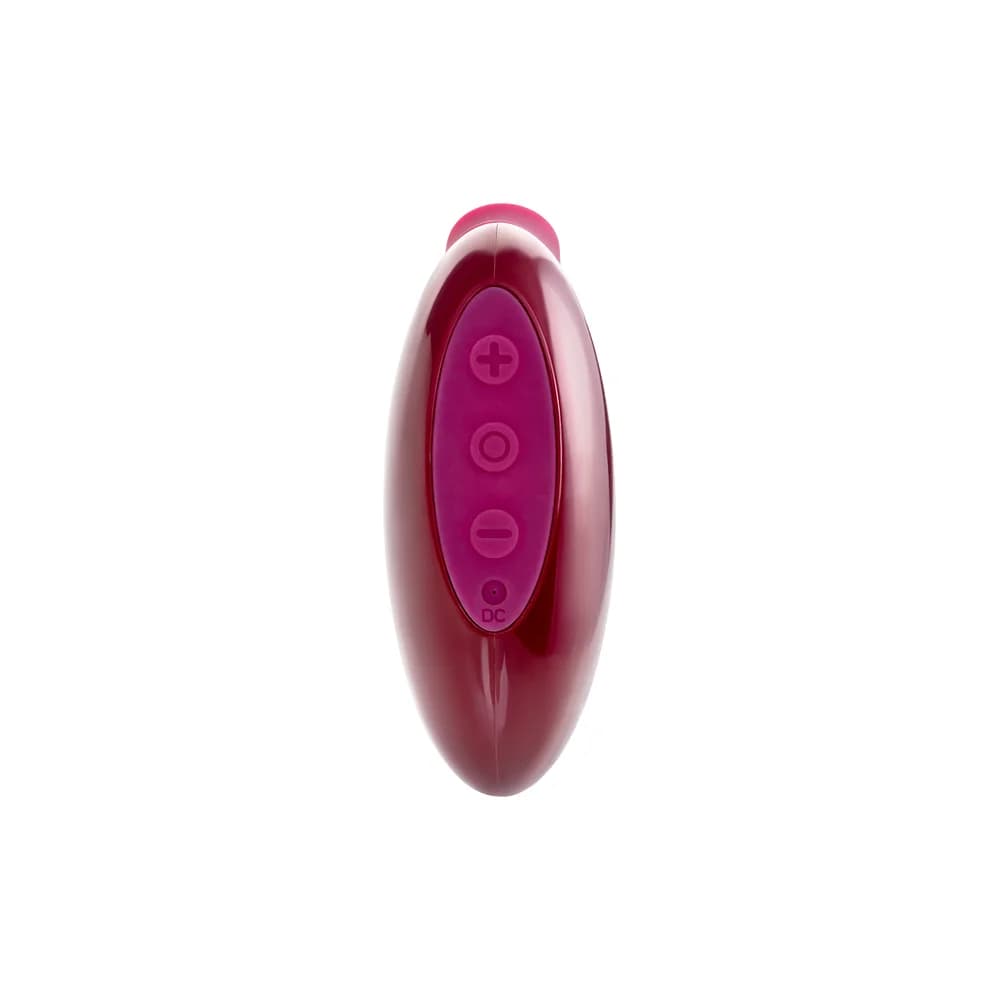 A-Toys by TOYFA Myrty Vakumlu Klitoral Uyarıcı Mastürbatör Bordo 9.8 cm thumbnail 2