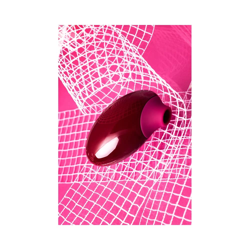 A-Toys by TOYFA Myrty Vakumlu Klitoral Uyarıcı Mastürbatör Bordo 9.8 cm thumbnail 13