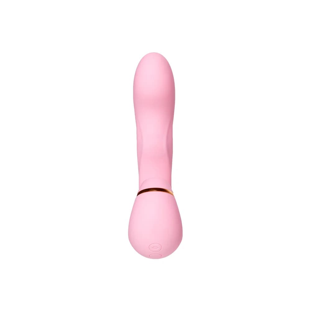Jos Juna Çok Fonksiyonlu Vakumlu Klitoral Uyarıcı ve G-Noktası Vibratörü - Pembe thumbnail 3