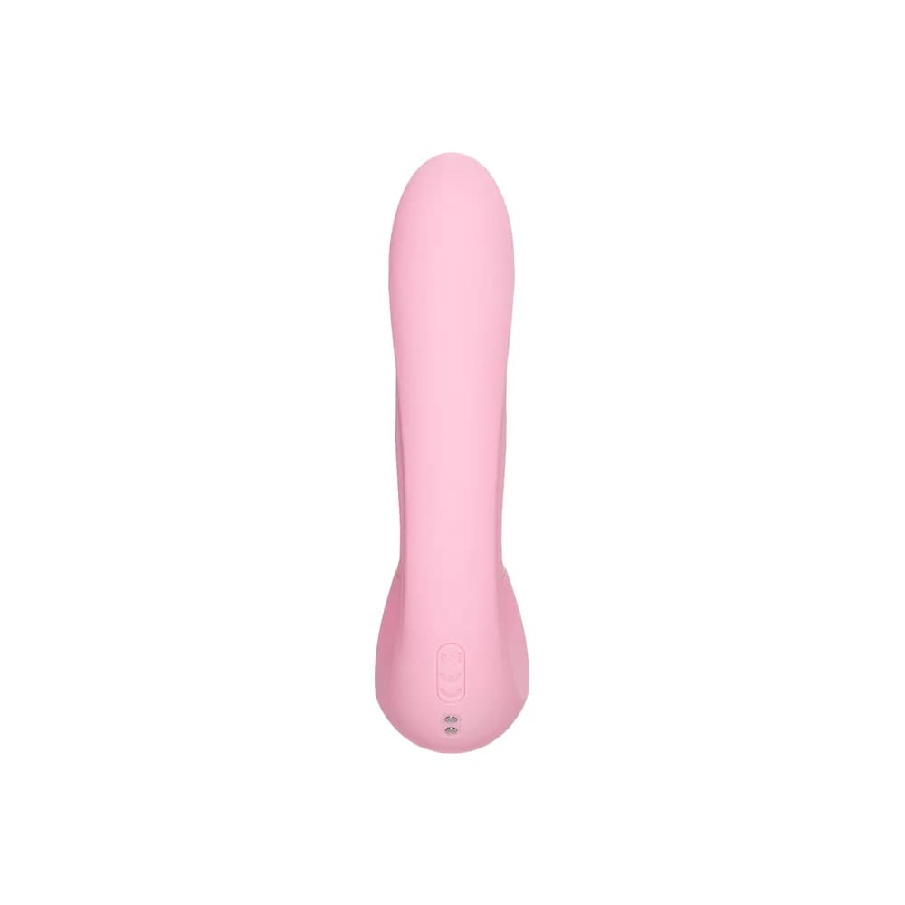 Jos Juna Çok Fonksiyonlu Vakumlu Klitoral Uyarıcı ve G-Noktası Vibratörü - Pembe thumbnail 4