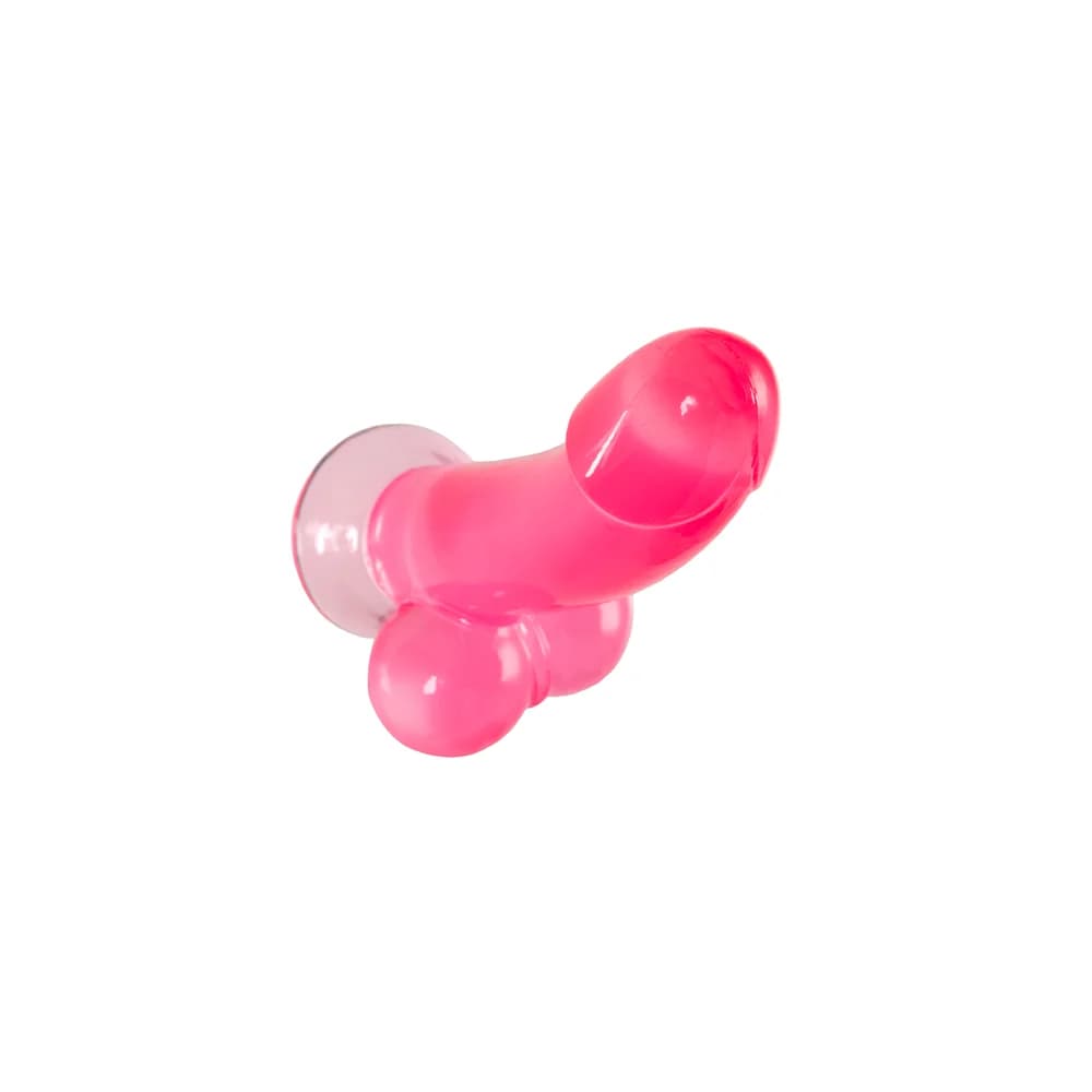 A-Toys by TOYFA Fush Gerçekçi Vantuzlu TPE Pembe Yapay Penis 18 cm thumbnail 5
