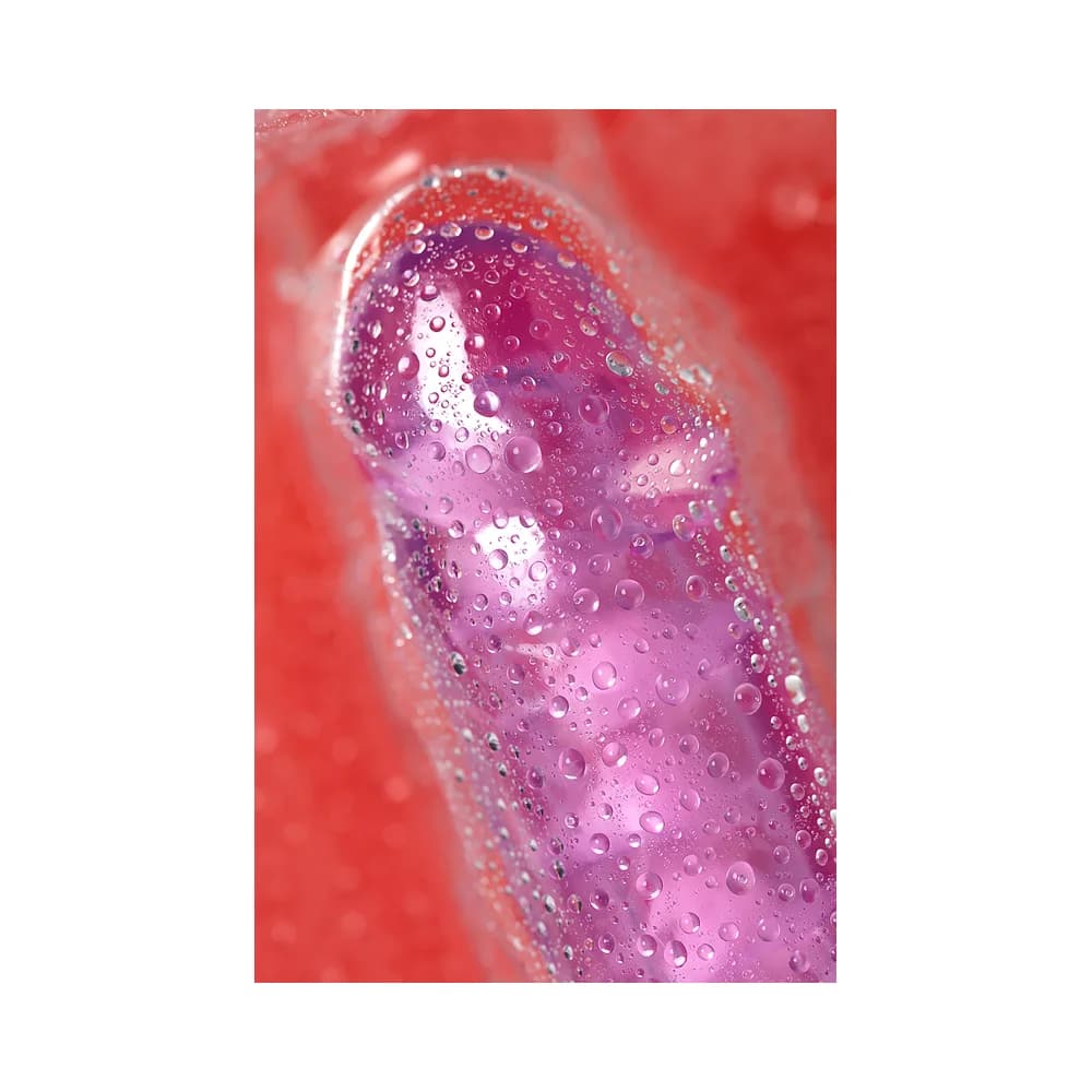 A-Toys by TOYFA Celiam Bükülebilir Vantuzlu Mor TPE Gerçekçi Jel Dildo 20.5 cm thumbnail 15