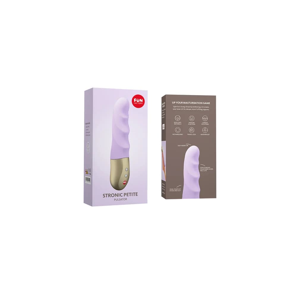 Fun Factory Stronic Petite Mini Silikon Mor Vibratör 17 cm thumbnail 8