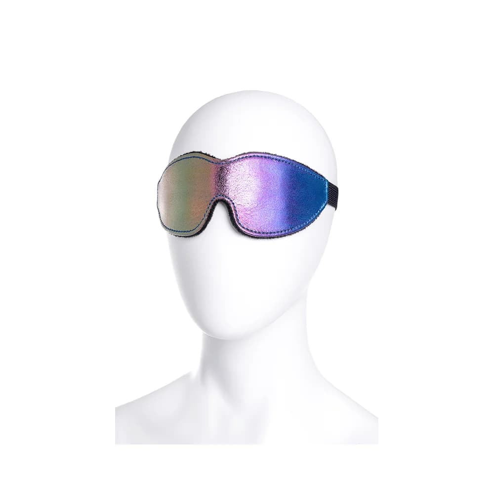 Anonymo by TOYFA Gökkuşağı Renkli PVC BDSM Göz Maskesi 27.5 cm thumbnail 8
