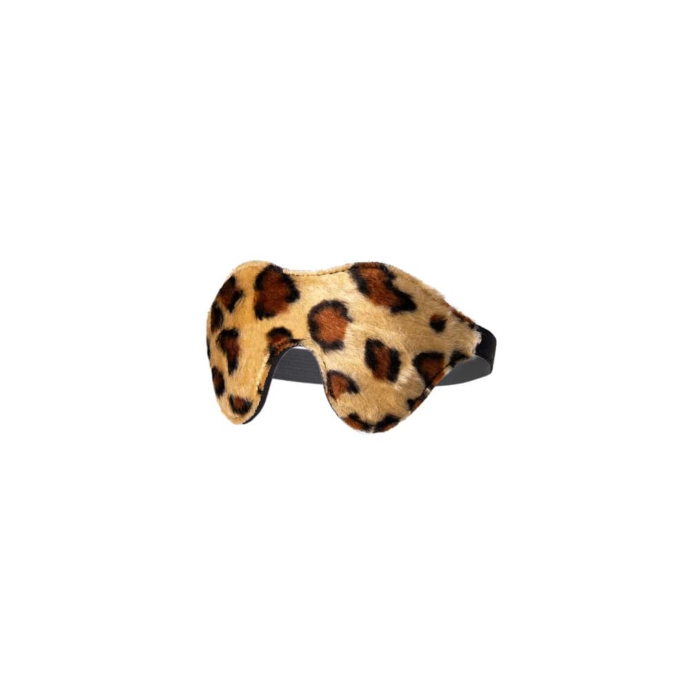 Anonymo by TOYFA Leopar Desenli PU Deri 26 cm BDSM Göz Maskesi thumbnail 3