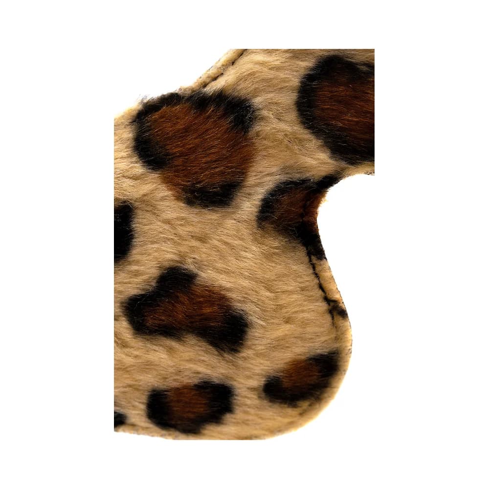 Anonymo by TOYFA Leopar Desenli PU Deri 26 cm BDSM Göz Maskesi thumbnail 7