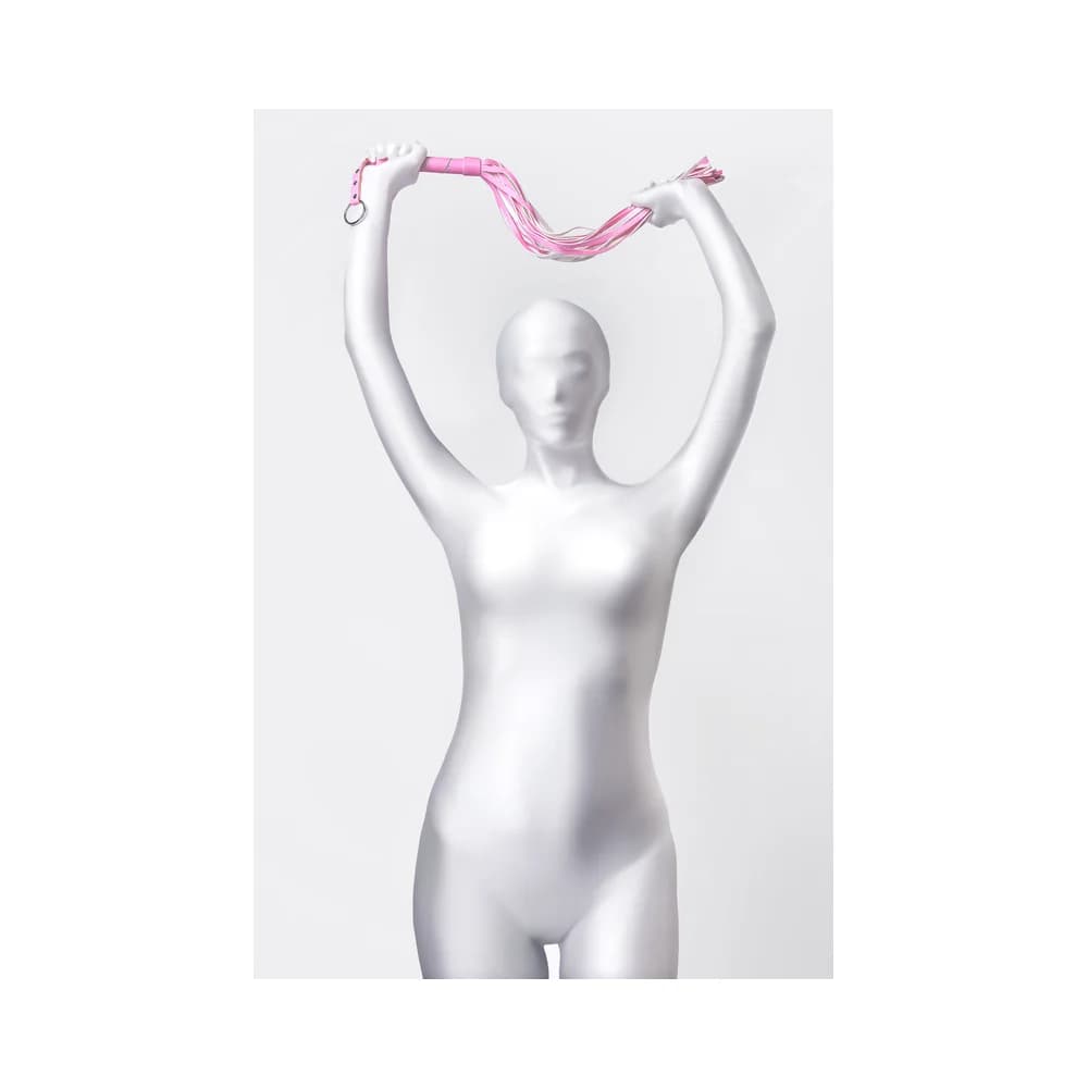Anonymo by TOYFA Pembe PU Deri Kristal Taşlı Fantezi Kırbaç 64 cm thumbnail 2