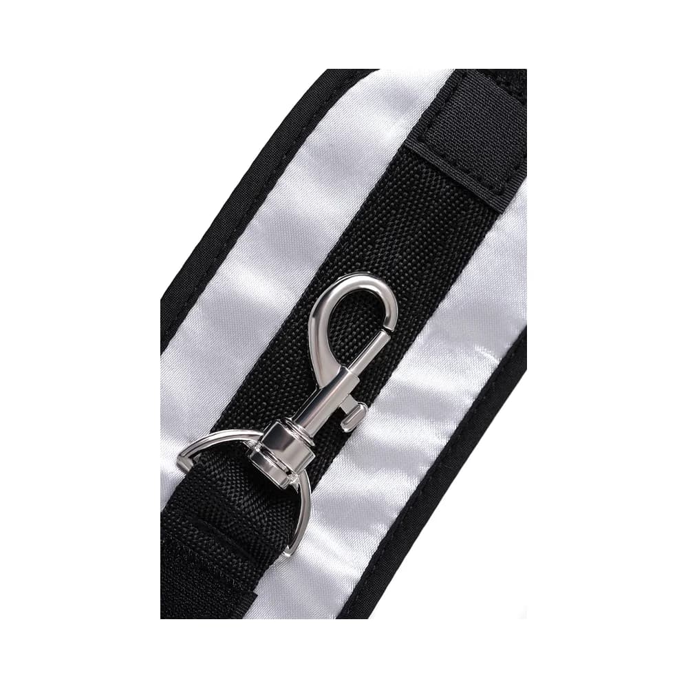 Anonymo by TOYFA Gümüş Polyester 23 cm Kapı Esaret ve BDSM Sabitleme Kelepçesi thumbnail 11