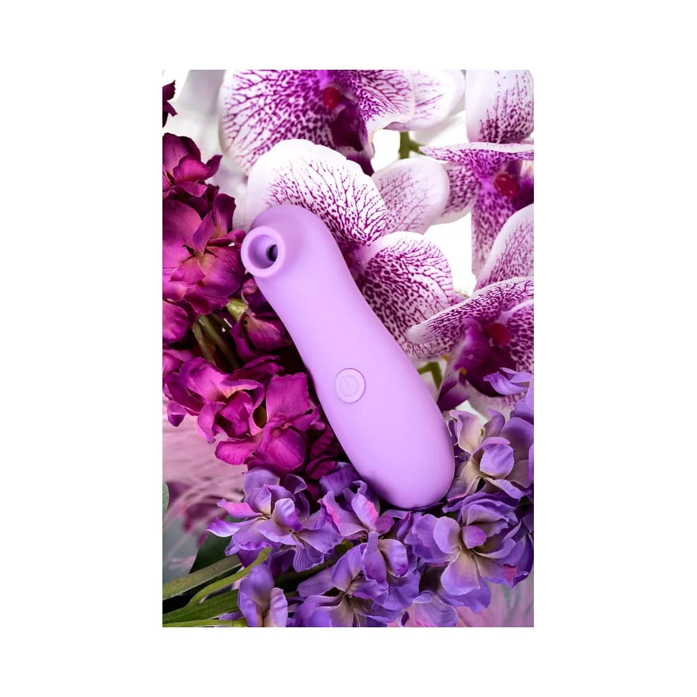 Flovetta by Toyfa Lilac SoftTouch 10 Modlu Vakumlu Klitoral Vibratör Mor 12.5 cm thumbnail 11