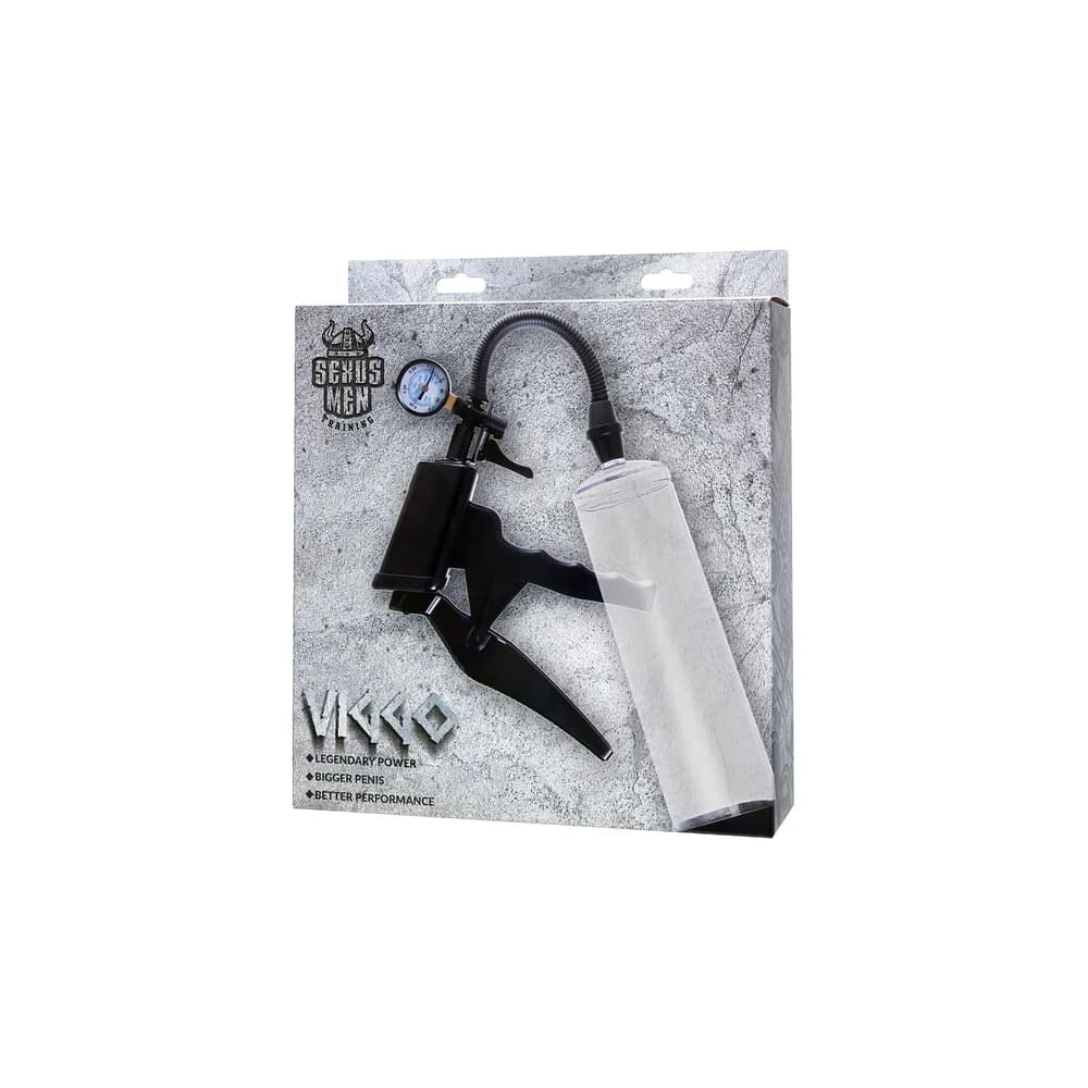 Sexus Men Training Viggo Mekanik Penis Pompası ABS Plastik Siyah 62 cm thumbnail 6