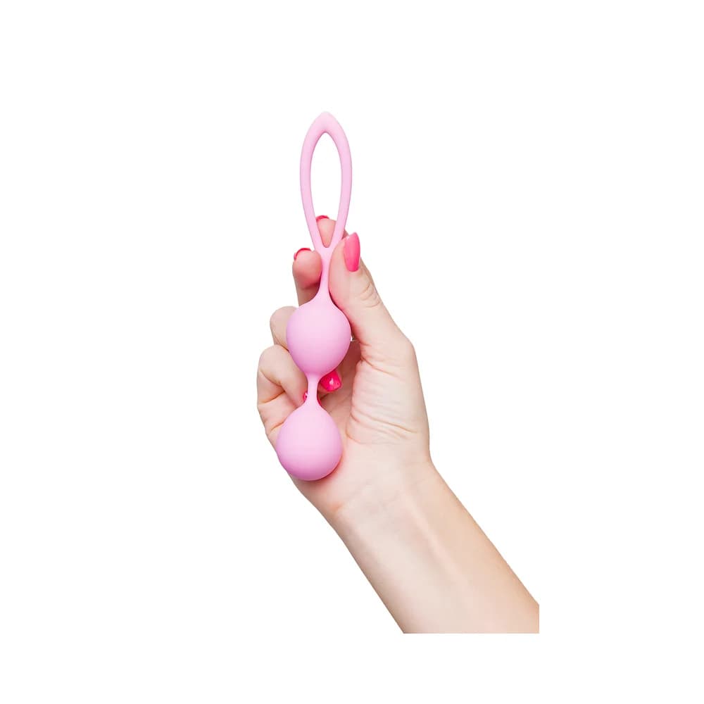 Eromantica Lotus Silikon Pembe 17 cm Vajinal Çalışma ve Egzersiz Topu thumbnail 3