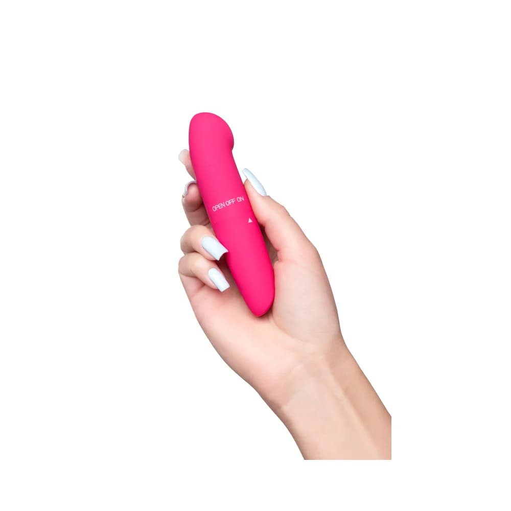 Eromantica Juice ABS Plastik Pembe 12 cm Tek Modlu Kompakt Vibratör thumbnail 5