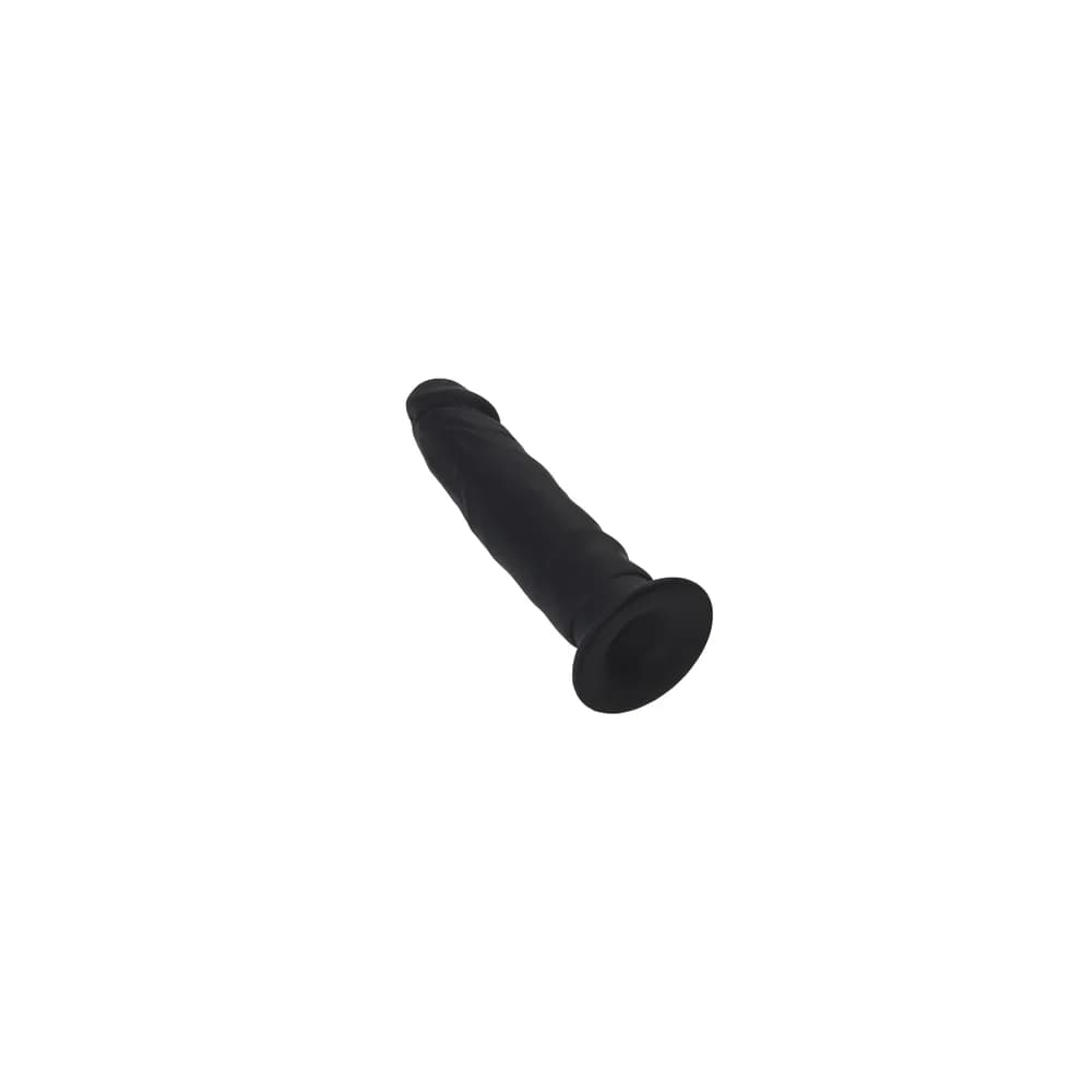 A-Toys by TOYFA Arkn Siyah 14 cm Tıbbi Silikon Anal Yapay Penis ve Vajinal Dildo thumbnail 3