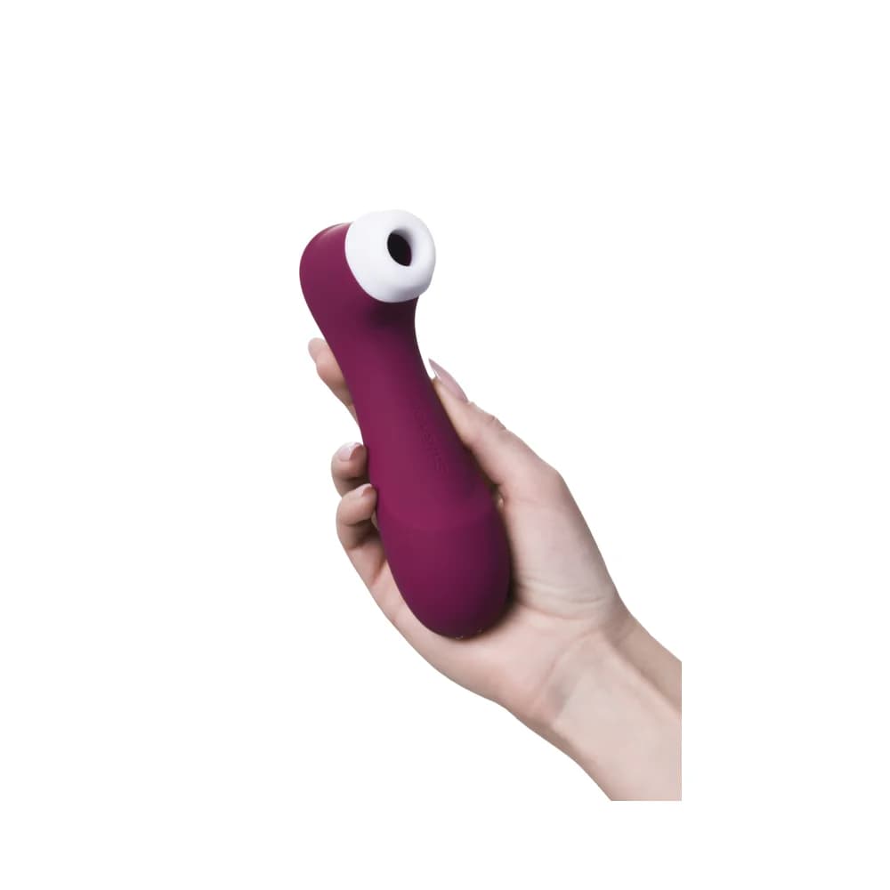 Satisfyer Pro 2 Generation 3 Şarap Kırmızısı Vakumlu Klitoris Uyarıcı ve Vibratör thumbnail 13