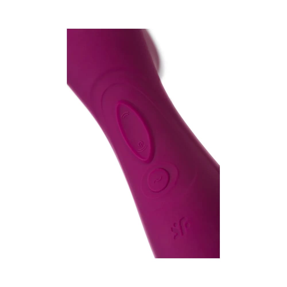 Satisfyer Pro 2 Generation 3 Şarap Kırmızısı Vakumlu Klitoris Uyarıcı ve Vibratör thumbnail 8