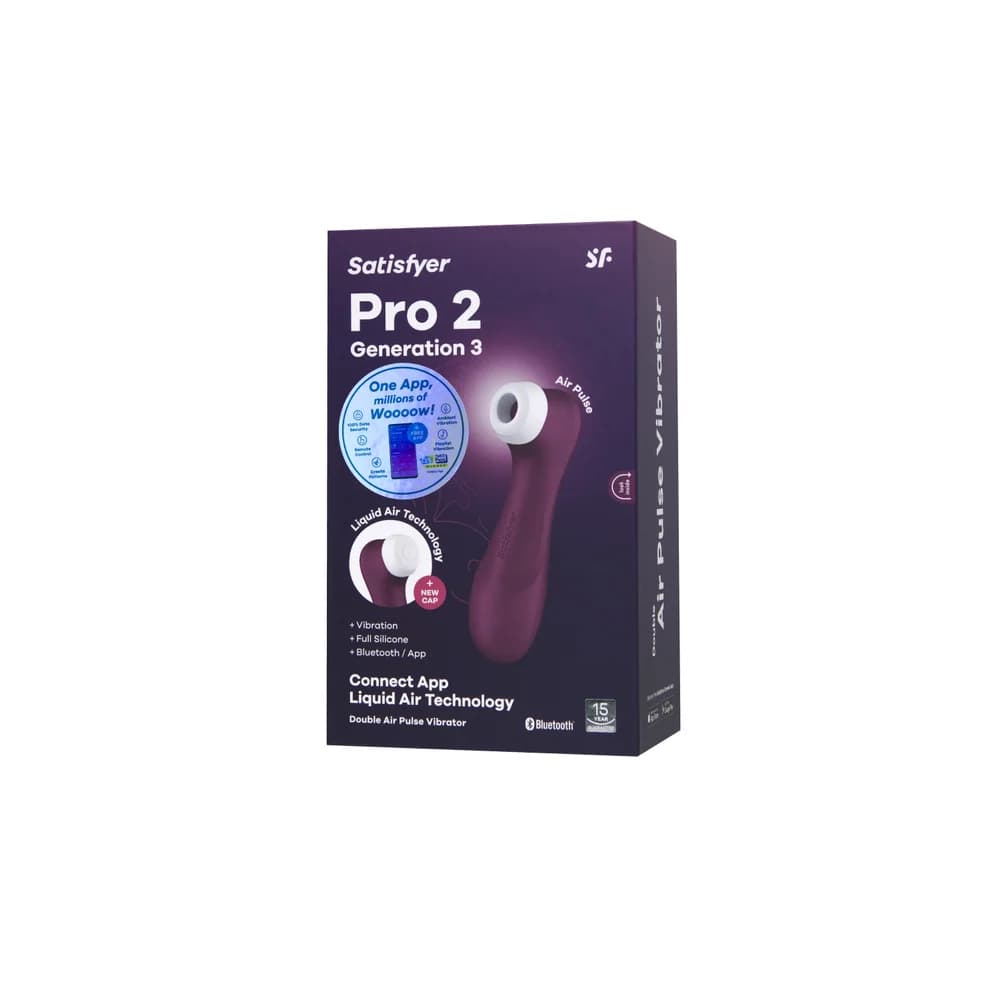 Satisfyer Pro 2 Generation 3 Liquid Air Teknolojili Vakumlu Klitoris Vibratörü thumbnail 16