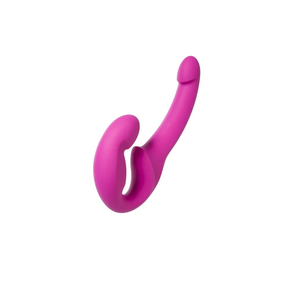 Fun Factory Share Çiftler İçin Mor Silikon Strapon 23 cm thumbnail 5