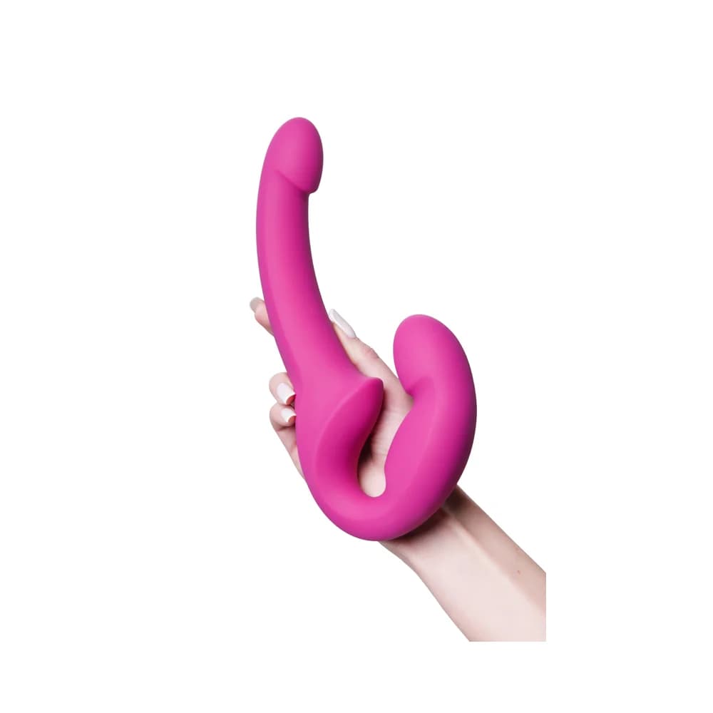 Fun Factory Share Çiftler İçin Mor Silikon Strapon 23 cm thumbnail 6