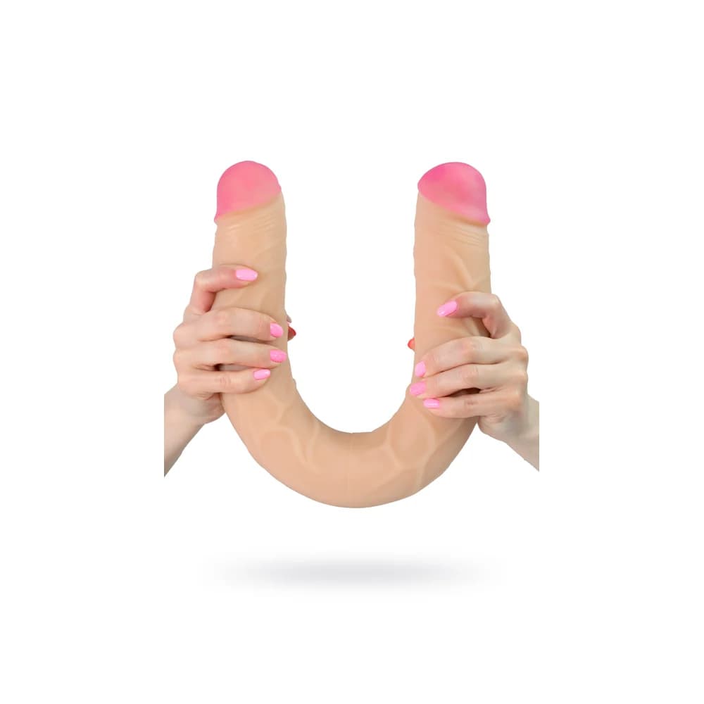 Lovetoy Monster Realistik Çift Taraflı Dildo Neoskin 54 cm