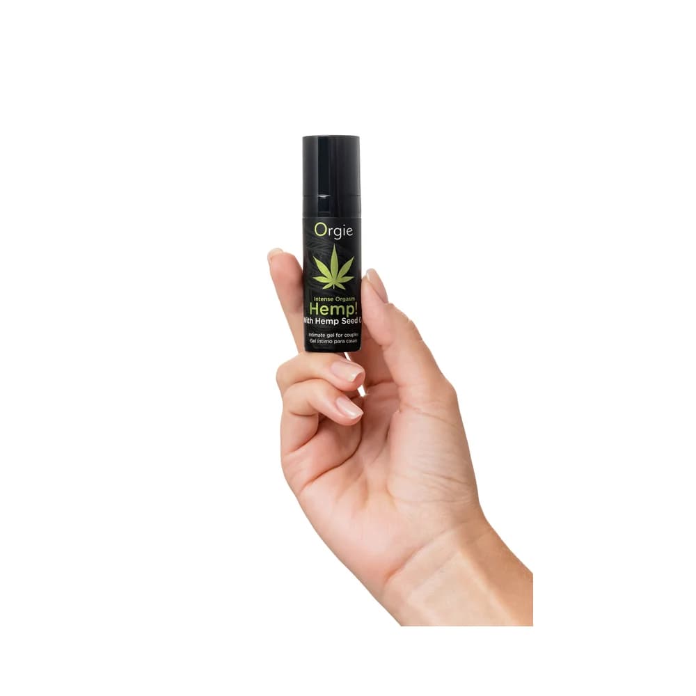 Orgie Hemp Intense Orgasm Yoğun Uyarıcı Etkili Masaj ve Uyarıcı Jel 15 ml thumbnail 6