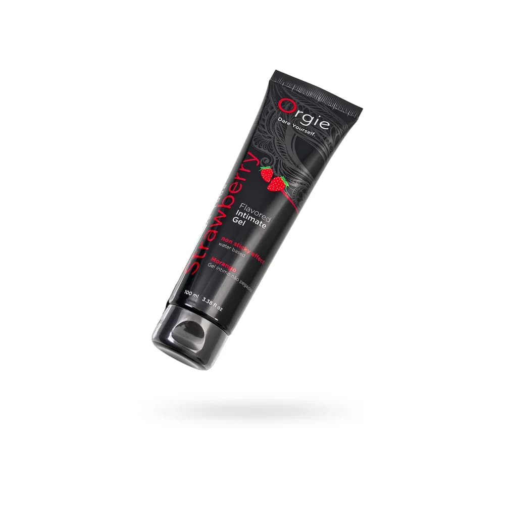 Orgie Lube Tube Çilek Aromalı Su Bazlı Kayganlaştırıcı Jel 100 ml