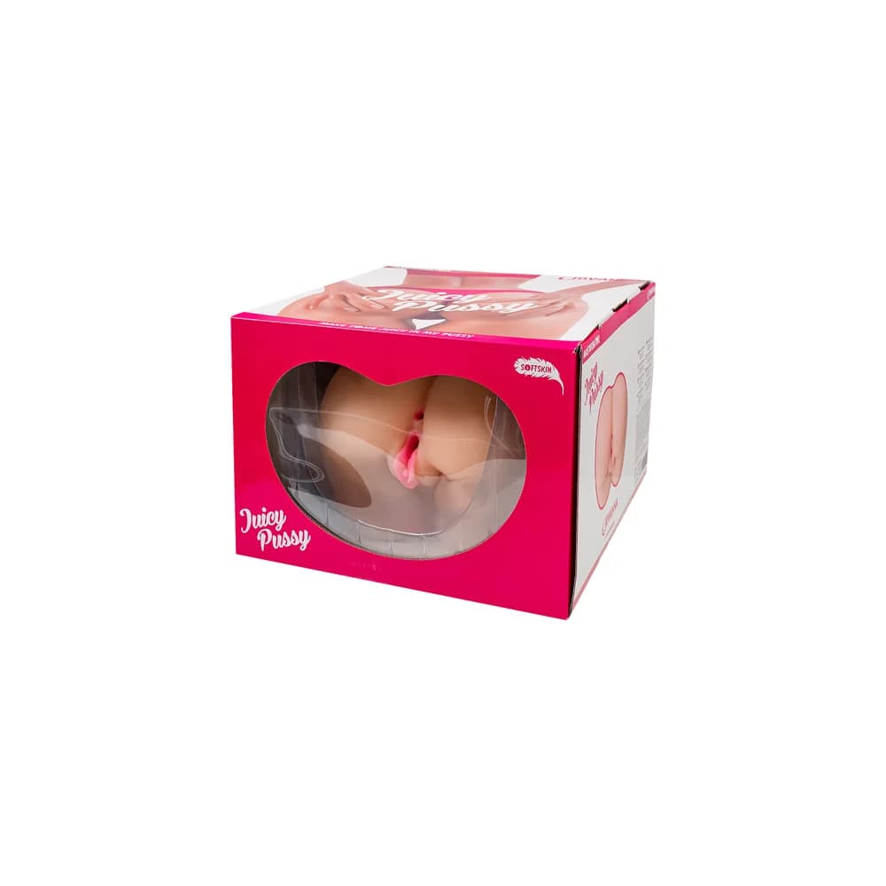 Juicy Pussy by Toyfa Realistik Ten Rengi 20 cm Erkek Mastürbatör thumbnail 11