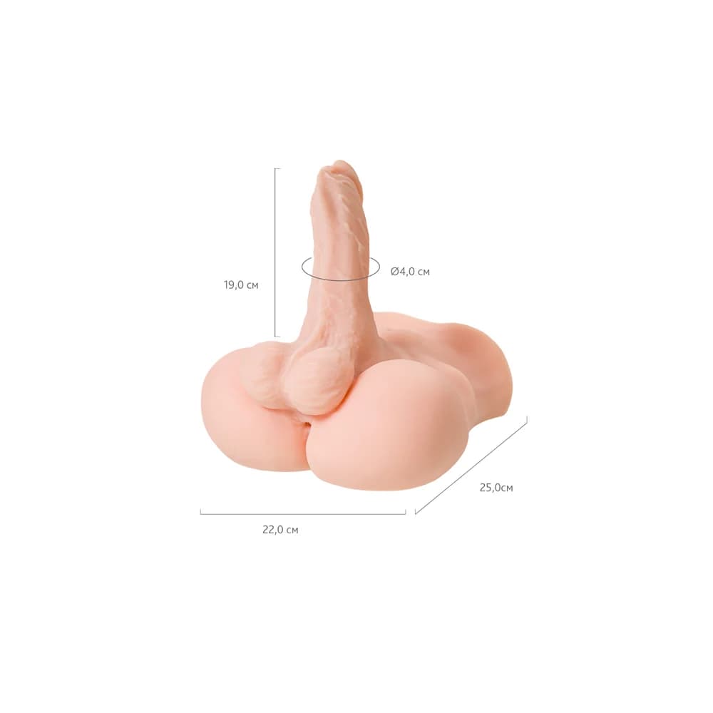 Juicy Pussy by TOYFA 25 cm Ten Rengi Gerçekçi TPE Manuel Erkek Mastürbatörü thumbnail 7