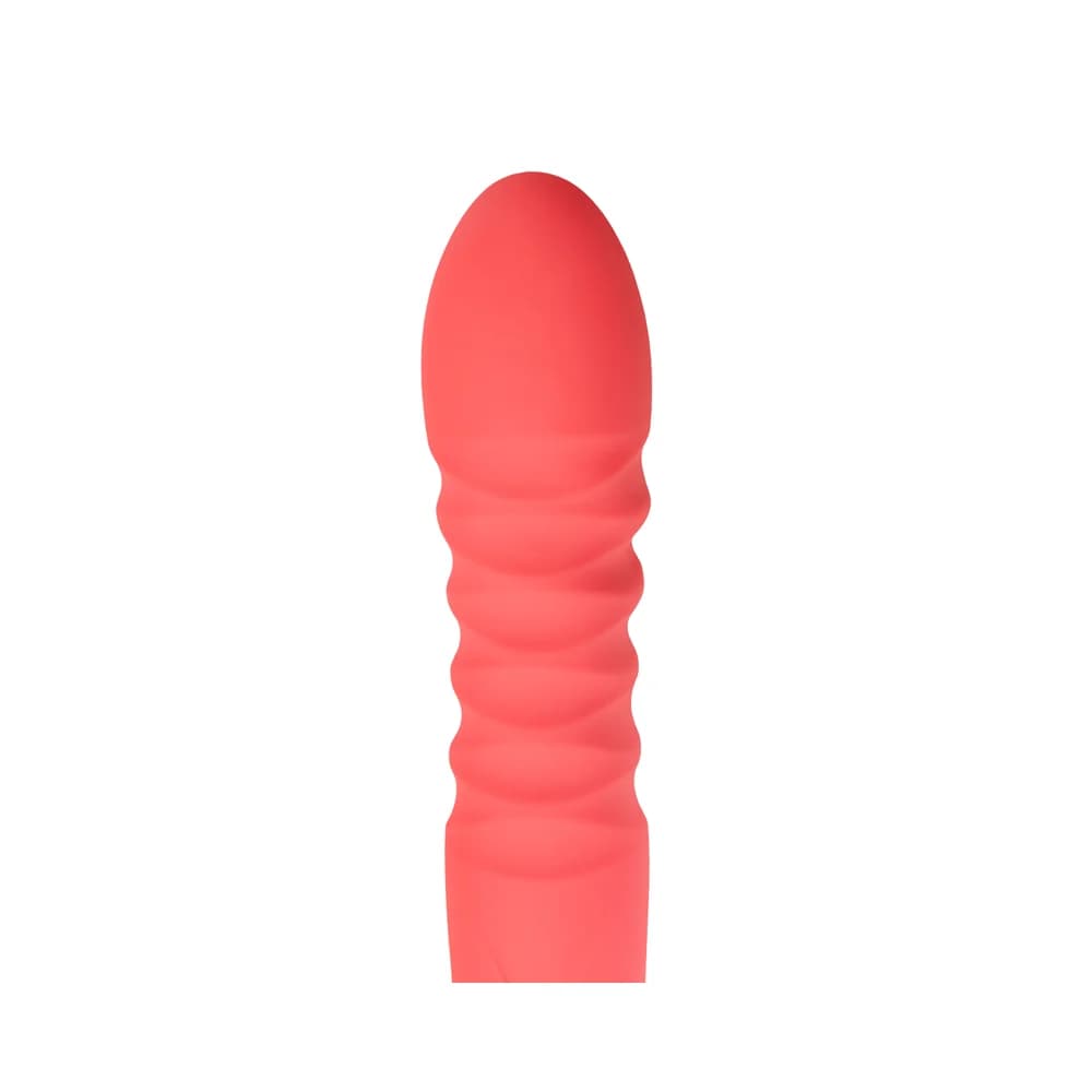 Flovetta Flox Yukarı ve Aşağı İşlevli Silikon Stimülatör Mercan 21,5 cm thumbnail 10