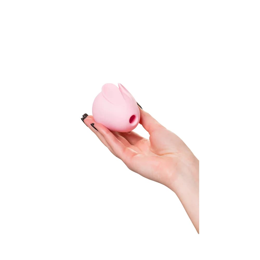 Qli by Flovetta Bun Vakum Dalgası Klitoral Uyarıcı - Pembe 6,5 cm thumbnail 8
